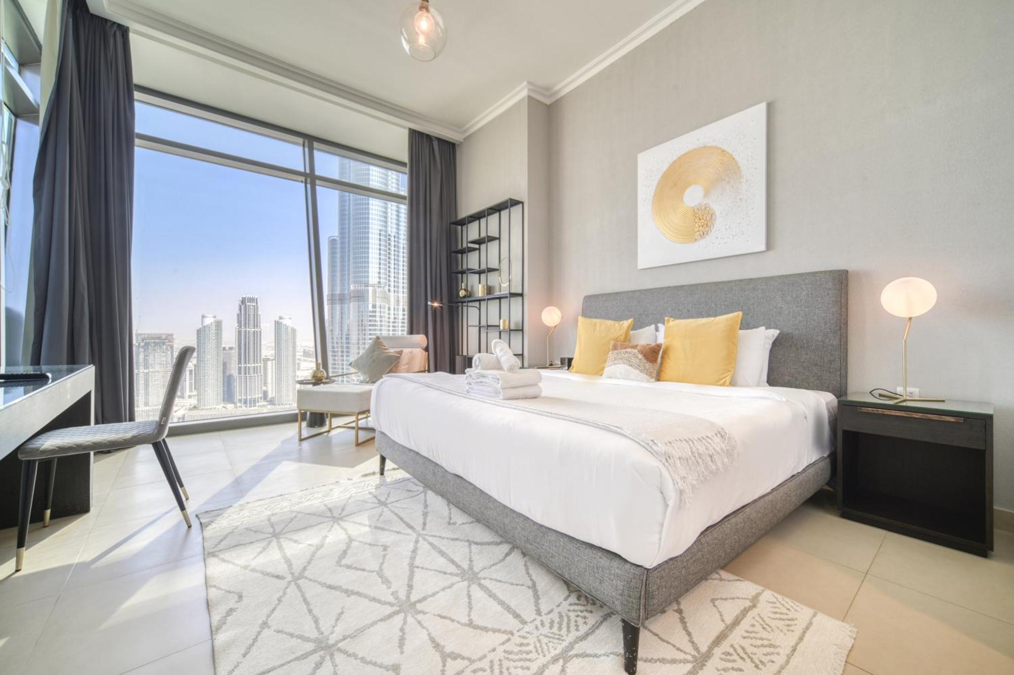 Burj Vista, Downtown Dubai - Burj Khalifa View - Mint Stay Eksteriør bilde