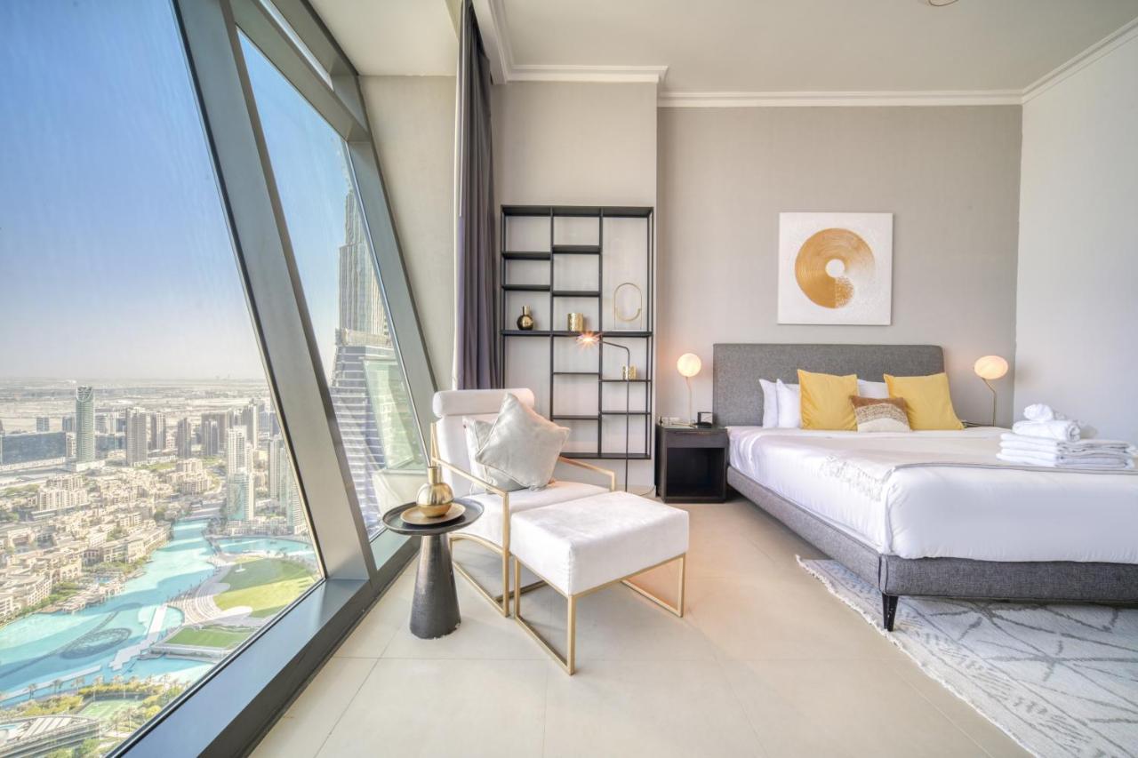 Burj Vista, Downtown Dubai - Burj Khalifa View - Mint Stay Eksteriør bilde